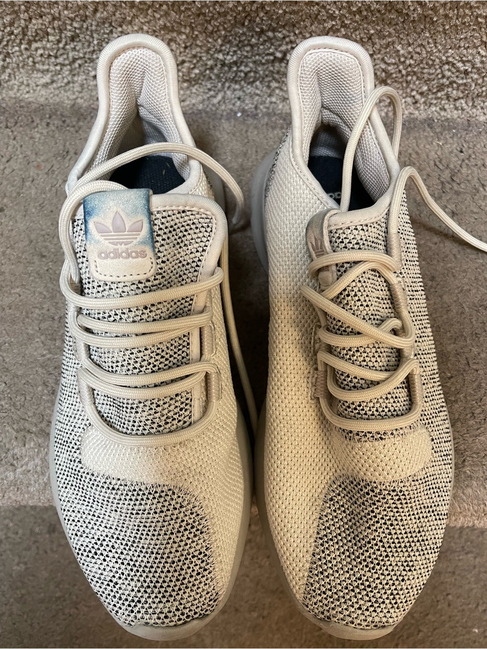adidas Men’s Knit Sneakers - Cream